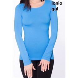 GIULIA кофточка бесшовная MAGLIA SCOLLO TONDA MANICA LUNGA
