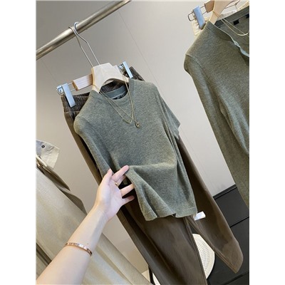 Кардиган и футболка из шерсти  Massimo Dutti  Экспорт