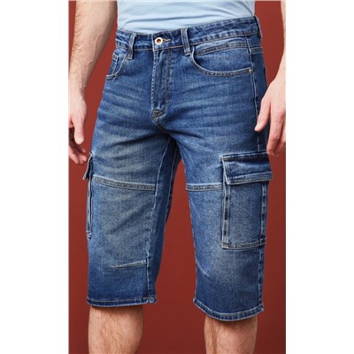 Шорты джинс F311-0904 blue