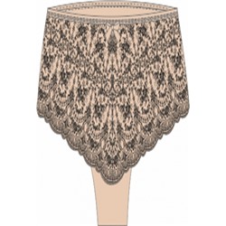 MELADO ТРУСЫ ЖЕНСКИЕ "CULOTTE" арт. 1900W-40076.2L-133