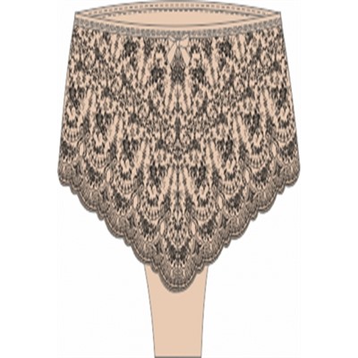 MELADO ТРУСЫ ЖЕНСКИЕ "CULOTTE" арт. 1900W-40076.2L-133