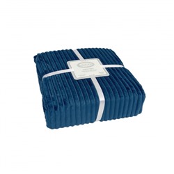 Плед KARVEN Super Soft DIAS 200*220 п/э евро Р 942 синий (Акция).