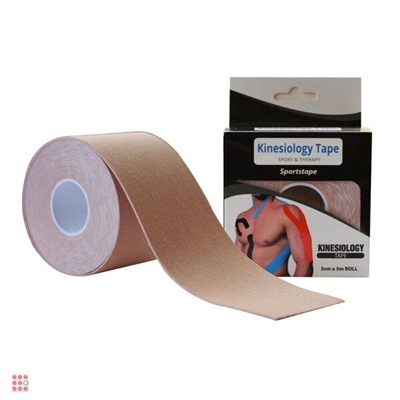 Тейп - лента Кинезио для тела, kinesiology tape 5см. х 5м.
