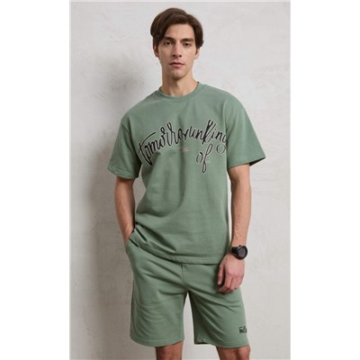 Шорты P411-0984 olive