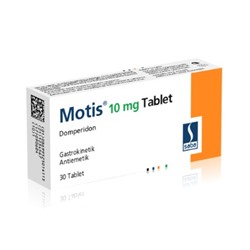 MOTIS 10 mg 30 tablet 	Domperidon