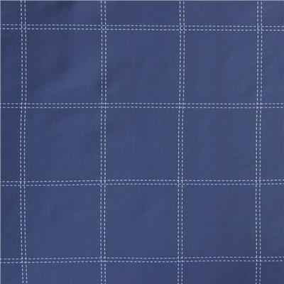 Постельное бельё Этель 1,5 сп Cage: dark blue, 143х215 см, 150х215 см, 50х70+3 см-2 шт, мако-сатин, 114г/м2