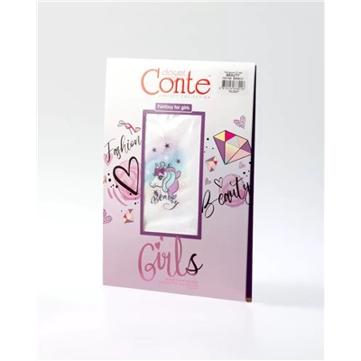CONTE BEAUTY Колготки из микрофибры с рисунком