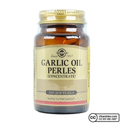 Solgar Чесночное масло Perles 100 Softgel