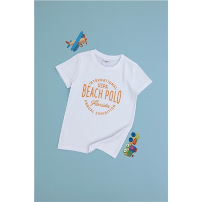 Белый велосипедный воротник мальчика T -Fish Surprise Discount в корзине