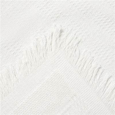 Плед Этель White crystal 130*180см , 80%хлопок, 20% п/э