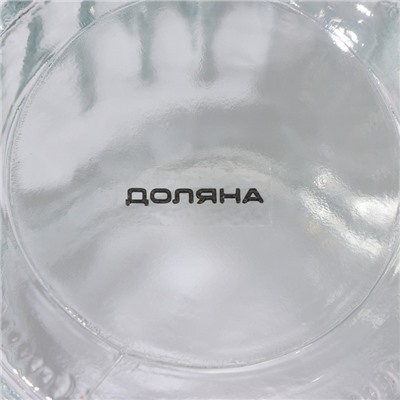 Банка для сыпучих продуктов Доляна «Зайка», 230 мл, с керамической крышкой, стекло, прозрачная, крышка МИКС