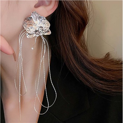 Серьги длинные на гвоздиках арт. 13 2458 (id 270838)