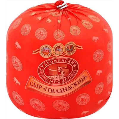 Сыр Голландский ИТ 45% весовой СК ЛЕНИНГРАДСКИЙ