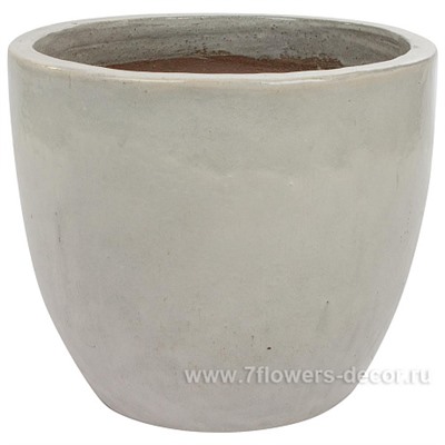 Кашпо Nobilis Marco "White Round" (керамика), D56хН48 см