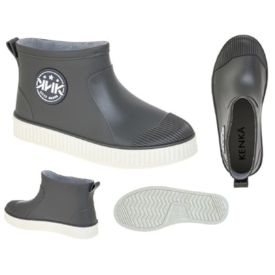 Сапоги водонепр Kenka 86024 grey