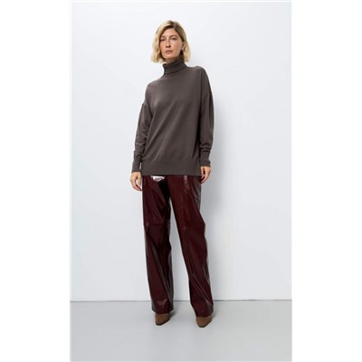 Водолазка F122-1507 brown