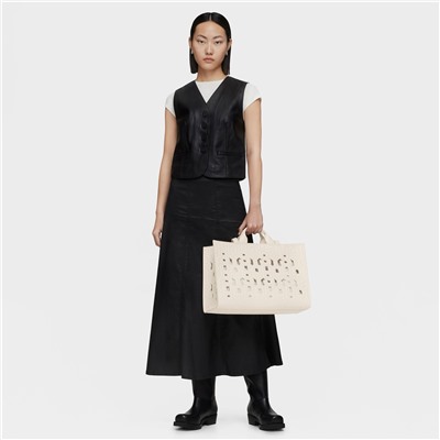 Bolso shopper Manifesto Cut - beige
