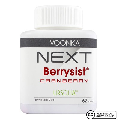 Voonka Next Berrysist Cranberry Ursolia 62 таблетки