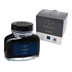 Чернила PARKER "Bottle Quink", объем 57 мл, синие, 1950376