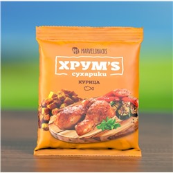 Сухарики "ХРУМ`S" со вкусом курицы, 100 г