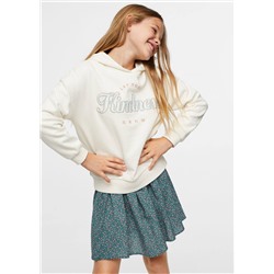 Sudadera algodón estampada -  Niña | MANGO OUTLET España