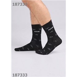 CLEVER Носки муж.К3428 23Ф хл+эл