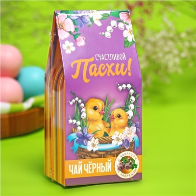 Чай чёрный «Счастливая Пасха», чабрец, 50 г