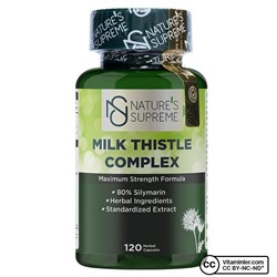 Комплекс расторопши Nature's Supreme 120 капсул