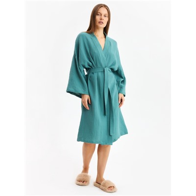 Халат домашний женский KAFTAN Basic размер 48-50, зеленый