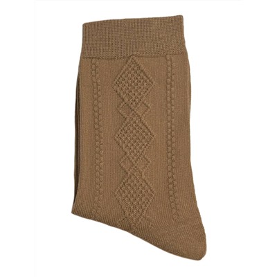 Носки р.35-40 «Brown Beat» Узор