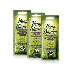 Крем д/солярия “Hemp Bianca”,15 мл (масло конопли)