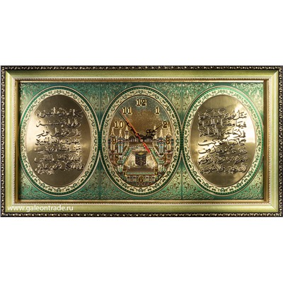 Часы-картина Мусульманские K6 34х64 / 10200-1 /уп2