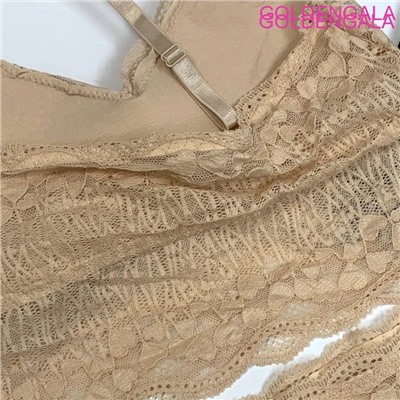 Комплект ажурного женского белья Комфорт 42-46 Арт23 тип 2