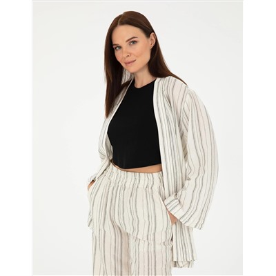 Ecru Comfort Fit tunic