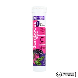 Sorvagen Sambucus Nigra Plus 15 шипучих таблеток
