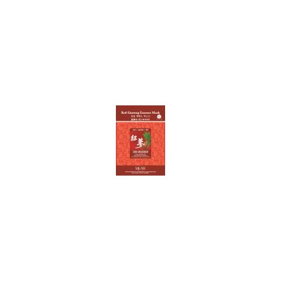 MJCARE RED GINSENG ESSENCE MASK Тканевая маска для лица с экстрактом красного женьшеня 23г