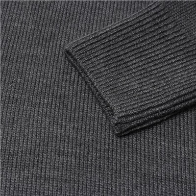 Джемпер вязаный женский MINAKU: Knitwear collection цвет антрацит, р-р 46-48