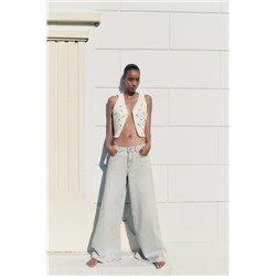 JEANS Z1975 PALAZZO TIRO MEDIO