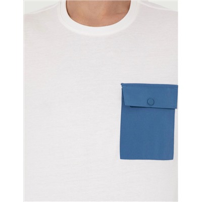 Ekru Slim Fit Printed Bike Bike T -For