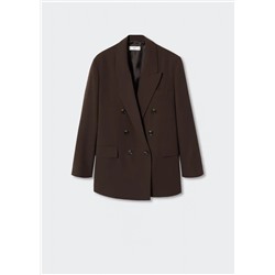Americana traje doble botonadura -  Mujer | MANGO OUTLET España