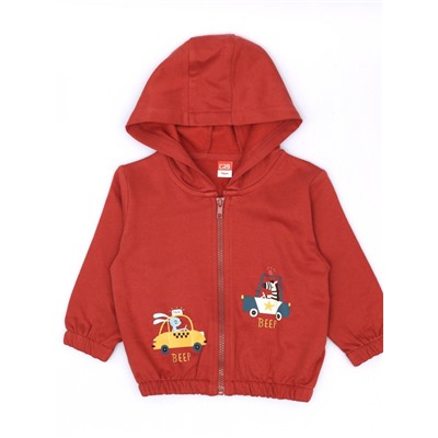 CSBB 64048-32-436 Толстовка для мальчика,терракотовый