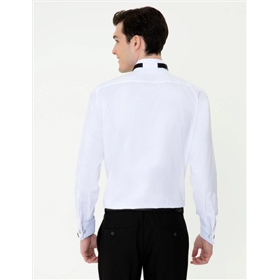 Рубашка для смокинга с белым Slim Fit