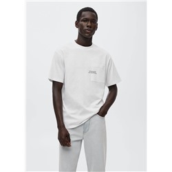 Camiseta estampada algodón -  Hombre | MANGO OUTLET España