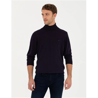 Purple Slim Fit Fisherman воротнич