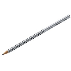 Карандаш ч/г Faber-Castell "Grip 2001" H, трехгранный, заточен.