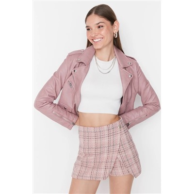 Розовая высокая талия Tüvit The Shorts Юбка Twoaw23sr00029