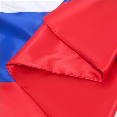 Флаг России, 90×150 см, двухсторонний, сатин