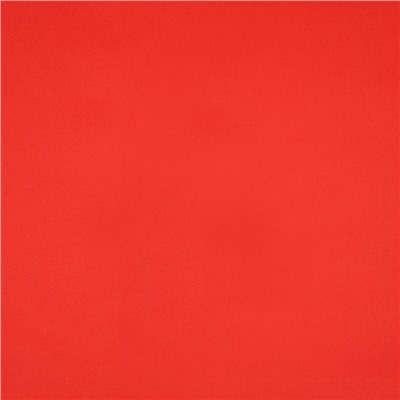Ткань для рукоделия, атлас, однотонный красный, лоскут 50 × 50 см
