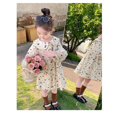 Милейшее кукольное платье для девочек ( рост 90-140см)  ♥️  экспорт  ✔️