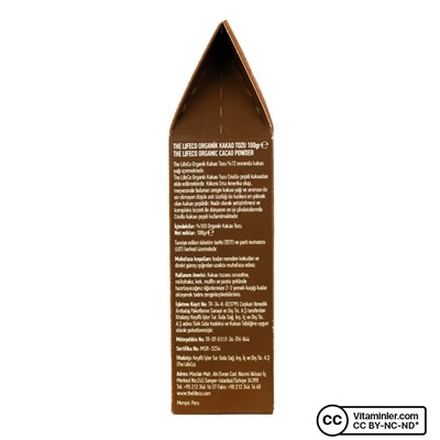 Органический какао-порошок Lifeco 100 гр